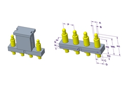 武漢4P Pogo Pin 連接器